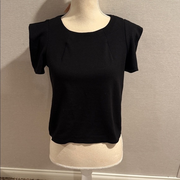 Philosophy Black Short Sleeve Top size small - Picture 1 of 5